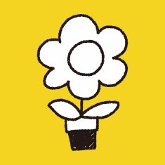 flower doodle drawing N7