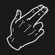 Gesture doodle N119