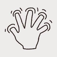 Gesture doodle N243