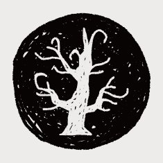 halloween tree doodle N3