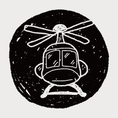helicopter doodle N19