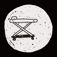 hospital bed doodle N9