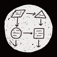 infographic chart doodle drawing N201