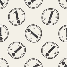 information doodle seamless pattern background