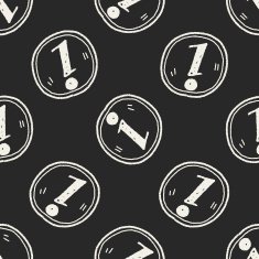 information doodle seamless pattern background N2
