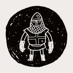 knight doodle N94