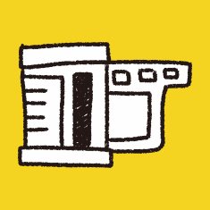 measuring cup doodle drawing N4