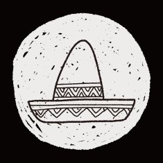 mexican hat doodle N11