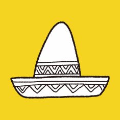 mexican hat doodle N12