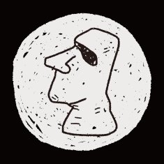 moai doodle N4