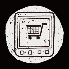 mobile shopping doodle N6