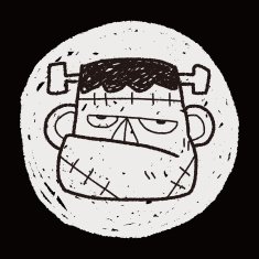 monster doodle N109