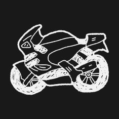 motorcycle doodle N30