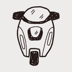 motorcycle doodle N52