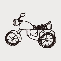 motorcycle doodle N53