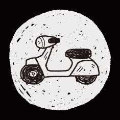 motorcycle doodle N59