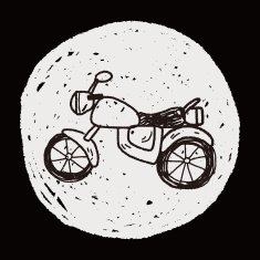 motorcycle doodle N60