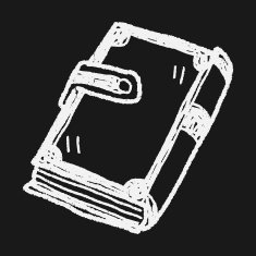 old book doodle N10