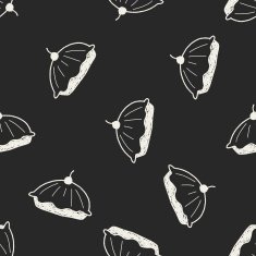 pie food doodle seamless pattern background