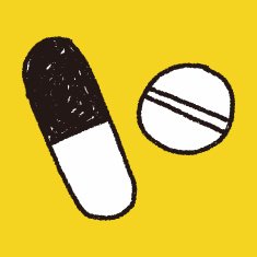 pills doodle drawing N12