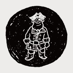 pirate doodle N13