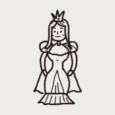 princess doodle N19