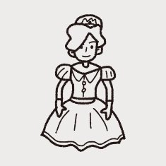 princess doodle N21