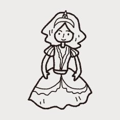 princess doodle N22