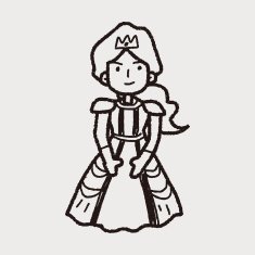 princess doodle N26