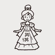 princess doodle N28