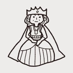 queen doodle N21