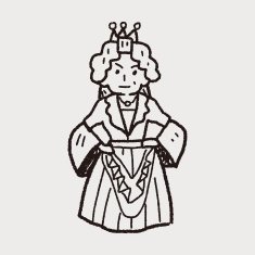 queen doodle N22