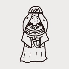queen doodle N25