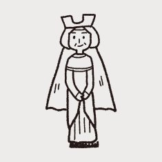 queen doodle N28