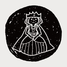 queen doodle N51