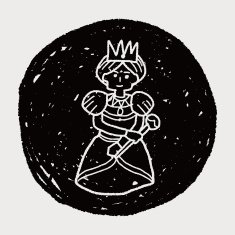queen doodle N56
