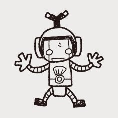 robot doodle N401