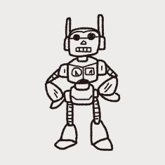 robot doodle N410