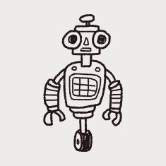 robot doodle N411