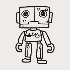 robot doodle N425