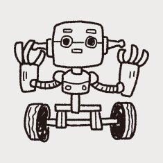 robot doodle N427