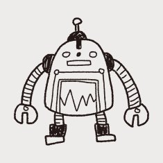 robot doodle N429