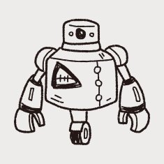 robot doodle N440