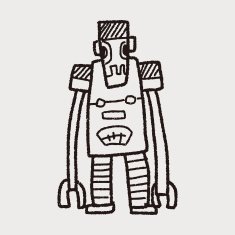 robot doodle N441