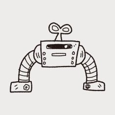 robot doodle N442