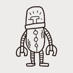 robot doodle N450