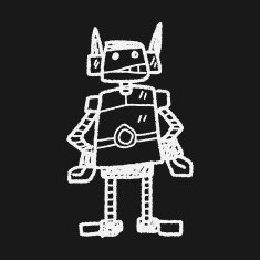 robot doodle N459
