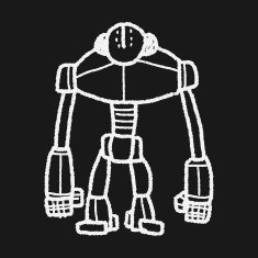 robot doodle N465