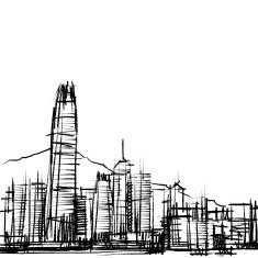 Office building at Hong Kong