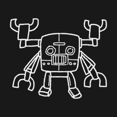 robot doodle N506